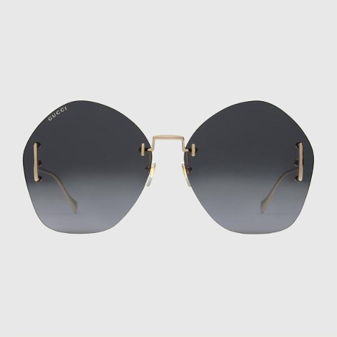유럽직배송 구찌 선글라스 GUCCI Geometric-frame sunglasses 706696I33318012