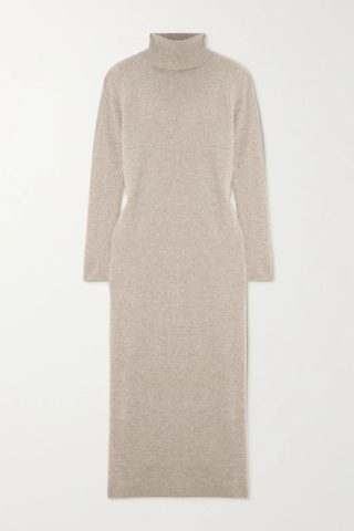 유럽직배송 얼루드 원피스 ALLUDE Wool and cashmere-blend turtleneck maxi dress 1647597275993949