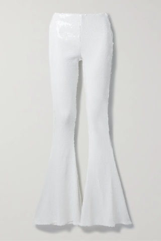 유럽직배송 16알링턴 팬츠 16ARLINGTON Koro sequined tulle flared pants 1647597284415236