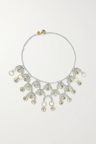 유럽직배송 파코라반 목걸이 PACO RABANNE Silver- and gold-tone necklace 43769801097641636