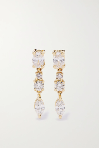 유럽직배송 아니타고 귀걸이 ANITA KO Maya 18-karat gold diamond earrings 1647597282841370