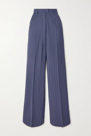 유럽직배송 아크네스튜디오 팬츠 ACNE STUDIOS Pinstriped woven wide-leg pants 1647597285300721