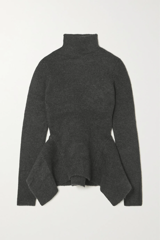 유럽직배송 프로엔자슐러 스웨터 PROENZA SCHOULER Peplum merino wool-blend felt turtleneck sweater 1647597276996438