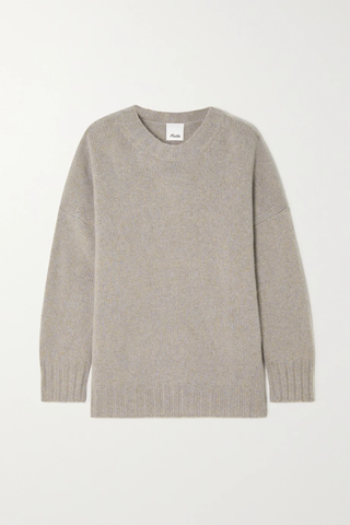 유럽직배송 얼루드 스웨터 ALLUDE Wool and cashmere-blend sweater 1647597275993967