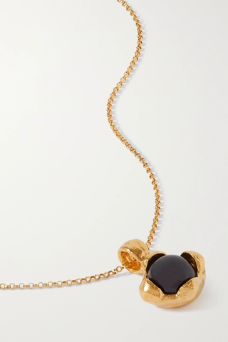 유럽직배송 알리기에리 목걸이 ALIGHIERI The Spark Of Desire gold-plated garnet necklace 1647597278878431