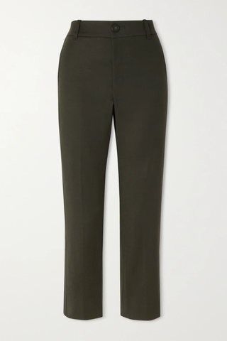 유럽직배송 빈스 스키니팬츠 VINCE Cropped cotton-blend skinny pants 1647597277028326