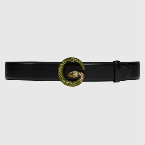 유럽직배송 구찌 벨트 GUCCI Belt with G snake buckle 710099AAASB1056