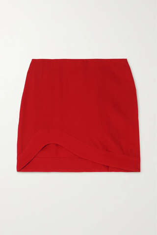 유럽직배송 리포메이션 미니스커트 REFORMATION Penny asymmetric crepe mini skirt 1647597287958681