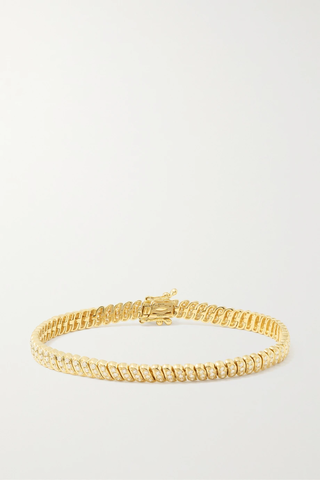 유럽직배송 아니타고 팔찌 ANITA KO Zoe Thin 18-karat gold diamond bracelet 1647597283066551