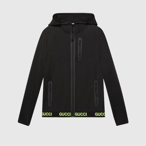 유럽직배송 구찌 후드집업 GUCCI Technical jersey zip jacket 693081XJDS51131