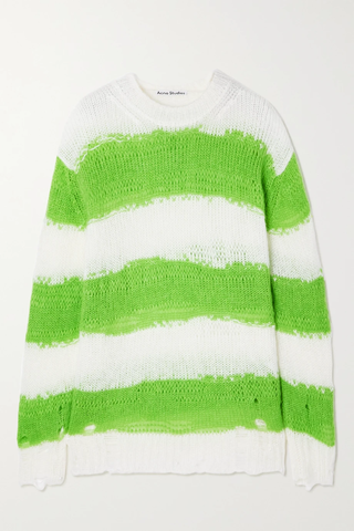 유럽직배송 아크네스튜디오 스웨터 ACNE STUDIOS Striped knitted sweater 1647597285300544