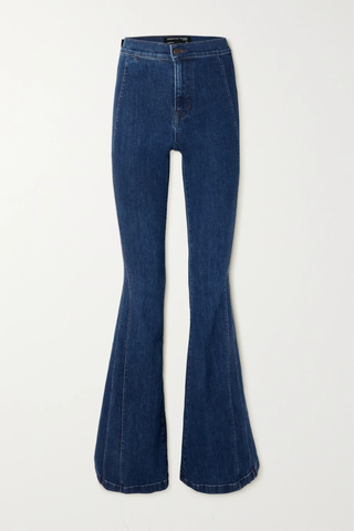 유럽직배송 베로니카비어드 청바지 VERONICA BEARD Sheridan paneled high-rise flared jeans 43769801095402767