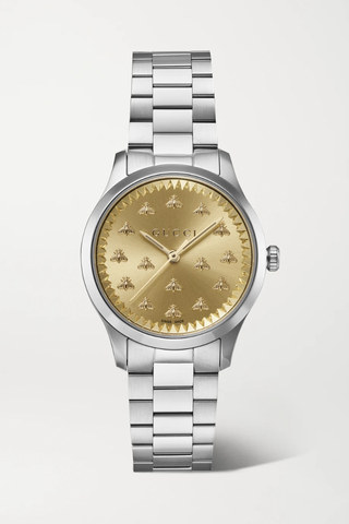 유럽직배송 구찌 GUCCI G-Timeless 32mm stainless steel watch 43769801098180957
