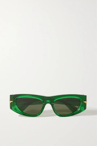 유럽직배송 보테가베네타 선글라스 BOTTEGA VENETA EYEWEAR Square-frame acetate sunglasses 1647597276219341