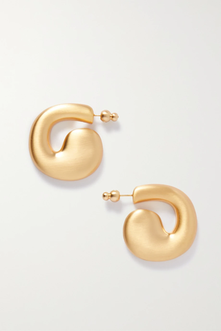 유럽직배송 컬트가이아 귀걸이 CULT GAIA Karina gold-tone hoop earring 1647597278874026