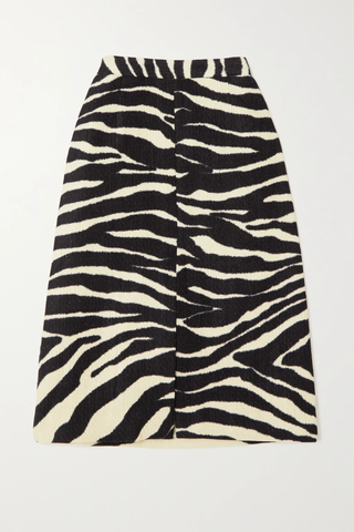 유럽직배송 드리스반노튼 스커트 DRIES VAN NOTEN Zebra-print cloqué skirt 46376663162418665
