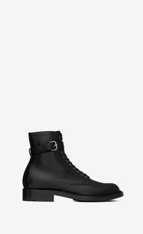 유럽직배송 입생로랑 부츠 SAINT LAURENT army boots in smooth leather 71123400E001000
