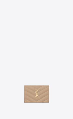 유럽직배송 입생로랑 카드케이스 SAINT LAURENT cassandre saint laurent matelasse business card case in grain de poudre embossed leather 596323BOWA12721