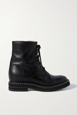 유럽직배송 끌로에 앵클부츠 CHLOÉ Noua leather wedge ankle boots 1647597276114329
