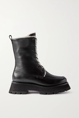 유럽직배송 3.1필립림 부츠 3.1 PHILLIP LIM Kate shearling-lined leather combat boots 1647597290402299