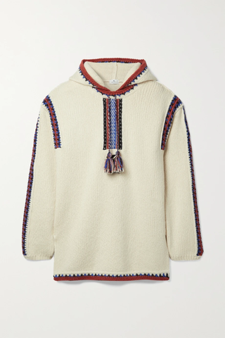 유럽직배송 에트로 스웨터 ETRO Klara hooded embroidered wool-blend sweater 43769801095605954