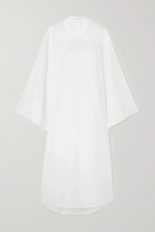유럽직배송 더로우 THE ROW Numa wrap-effect cotton-poplin maxi dress 33258524072689013