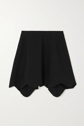 유럽직배송 JW앤더슨 미니스커트 JW ANDERSON Scalloped recycled stretch-knit mini skirt 42247633209237170