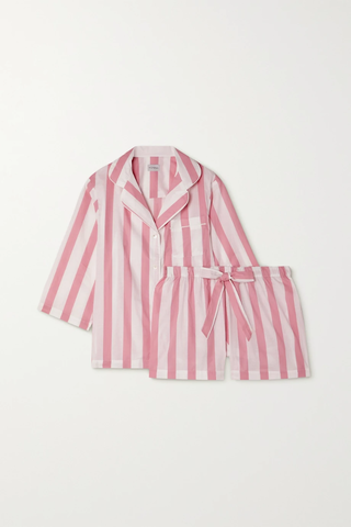 유럽직배송 HONNA + NET SUSTAIN striped organic cotton-voile pajama set 1647597277506420