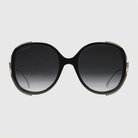 유럽직배송 구찌 선글라스 GUCCI Round-frame Interlocking G sunglasses 491399J16911012