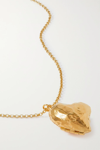 유럽직배송 알리기에리 목걸이 ALIGHIERI The Flame Of Desire Locket gold-plated necklace 1647597278874985