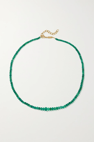 유럽직배송 아즐리 목걸이 AZLEE Rich 18-karat gold emerald necklace 1647597280579561