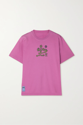 유럽직배송 알렉산더맥퀸 티셔츠 MCQ ALEXANDER MCQUEEN Biosis printed cotton-jersey T-shirt 1647597286047571