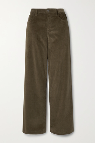 유럽직배송 더로우 팬츠 THE ROW Eglitta cotton and cashmere-blend corduroy straight-leg pants 1647597276186807