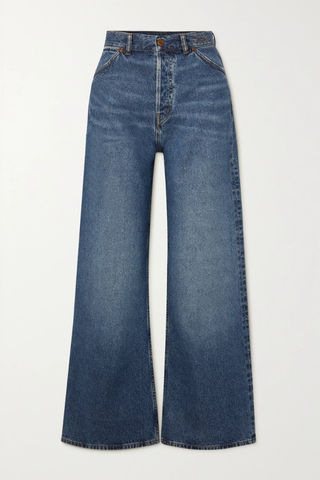 유럽직배송 끌로에 청바지 CHLOÉ Stromboli cropped mid-rise wide-leg jeans 43769801096858925