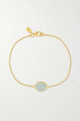 유럽직배송 피파스몰 팔찌 PIPPA SMALL 18-karat gold aquamarine bracelet 1647597282651996
