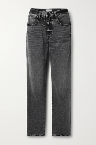 유럽직배송 실버레이크 SLVRLAKE + NET SUSTAIN Brooklyn mid-rise straight-leg jeans 1647597280826731