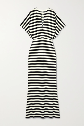 유럽직배송 노르마카말리 원피스 NORMA KAMALI Obie striped stretch-jersey maxi dress 46376663162466540