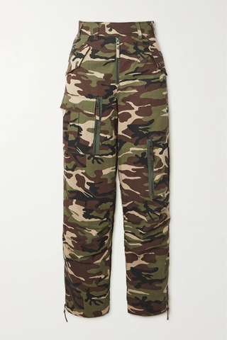 유럽직배송 앤더슨벨 팬츠 ANDERSSON BELL Padded camouflage-print cotton-ripstop straight-leg cargo pants 1647597286299481