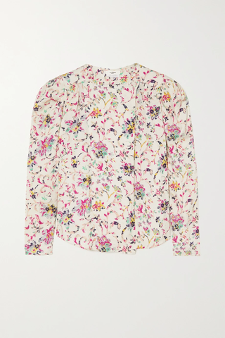유럽직배송 이자벨마랑에뚜왈 블라우스 ISABEL MARANT ÉTOILE Benson floral-print crepe blouse 43769801094939750