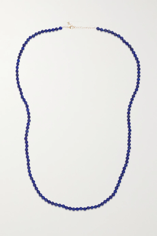 유럽직배송 마테오 목걸이 MATEO 14-karat gold lapis lazuli necklace 45666037504942616