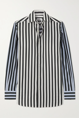 유럽직배송 세블린 셔츠 SEBLINE Striped cotton-poplin shirt 46376663162507338