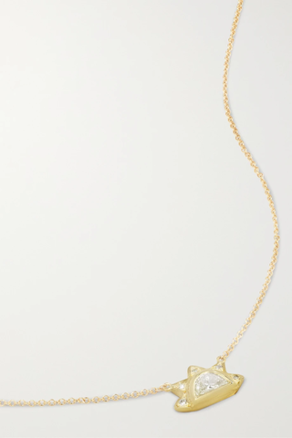 유럽직배송 BROOKE GREGSON Sunbeam 18-karat gold diamond necklace 1647597286016043
