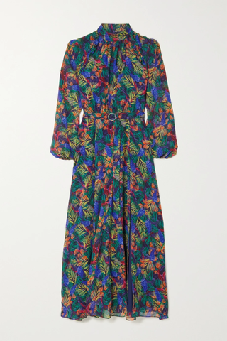 유럽직배송 살로니 원피스 SALONI Jacqui-B printed silk crepe de chine maxi dress 46376663162559731