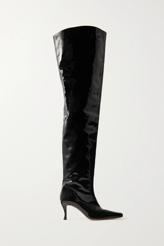 유럽직배송 바이파 롱부츠 BY FAR Stevie patent-leather over-the-knee boots 1647597277746940