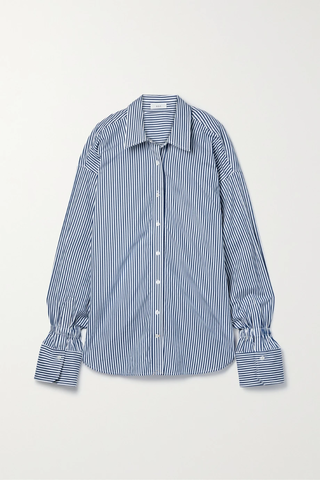 유럽직배송 에이엘씨 셔츠 A.L.C. Monica oversized striped cotton-poplin shirt 1647597286042505