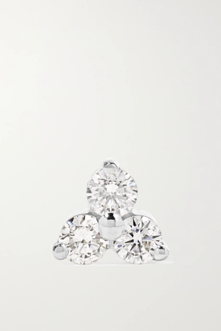 유럽직배송 마리아타쉬 귀걸이 MARIA TASH Trinity 18-karat white gold diamond earring 17957409493593736