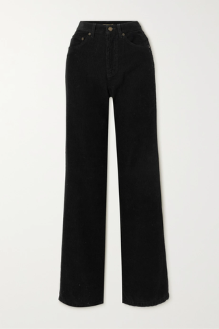 유럽직배송 생로랑 팬츠 SAINT LAURENT Cotton-corduroy straight-leg pants 1647597276902807