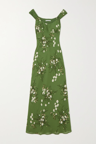유럽직배송 리포메이션 원피스 REFORMATION Demy floral-print georgette midi dress 1647597291034352