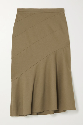 유럽직배송 띠어리 스커트 THEORY Paneled wool-twill skirt 1647597276041494