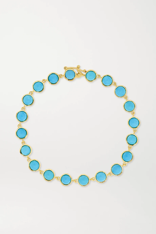유럽직배송 아이린뉴워스 팔찌 IRENE NEUWIRTH Classic 18-karat gold lapis lazuli bracelet 19325877437199749